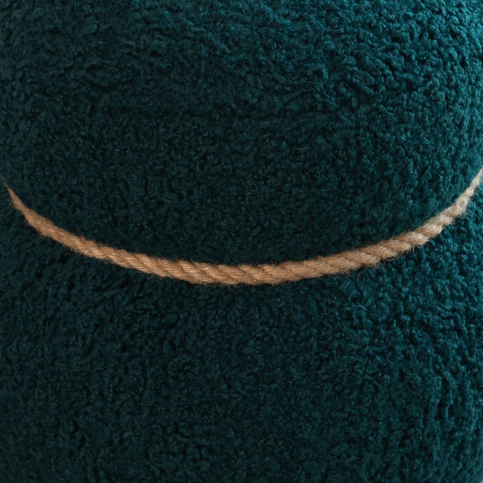 Snowman Stool With Cushion And Solid Wood Frame