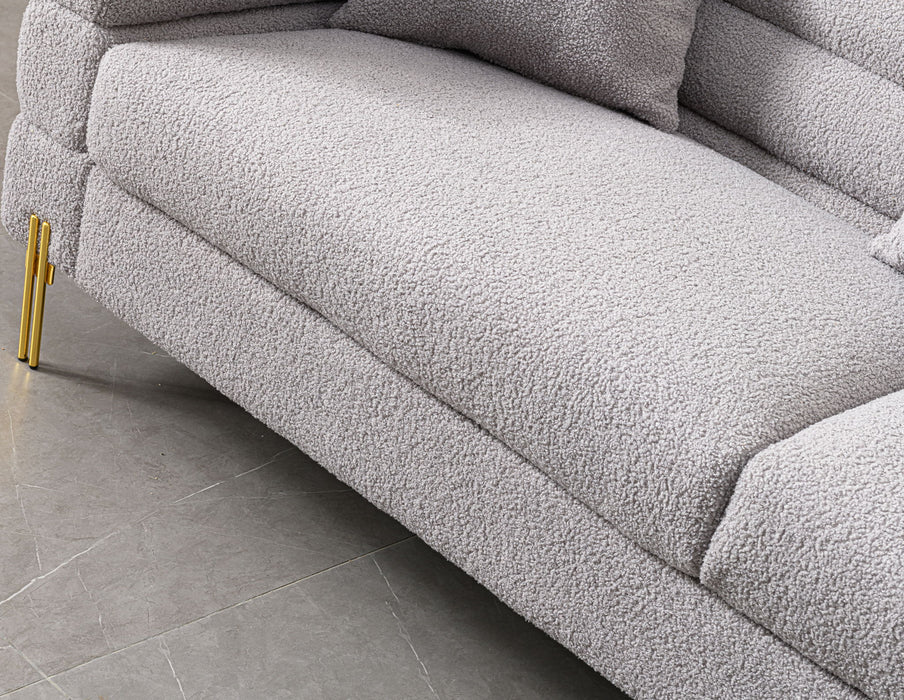 Modern Luxurious And Comfortable Upholstered Sofa