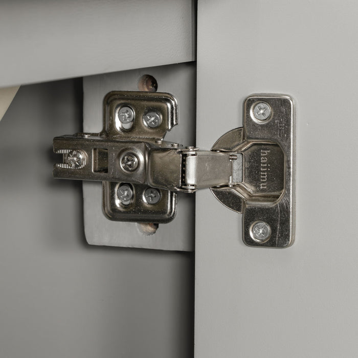 Bathroom Vanity With Sink, Soft Close Door, Adjustable U-Shaped Shelf