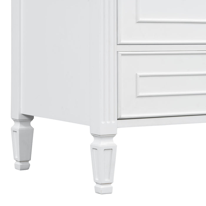 Freestanding Vanity With 1 Drawer & 2 Soft Close Doors With Door Mounted Storage