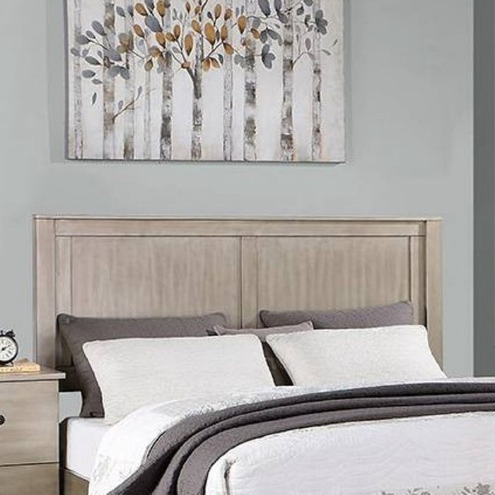 Bed With 2 Panel Headboard