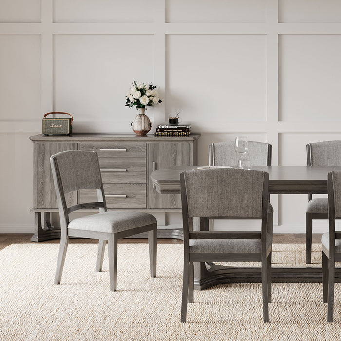 Arcus - Dining Chair (Set of 2) - Charcoal Gray