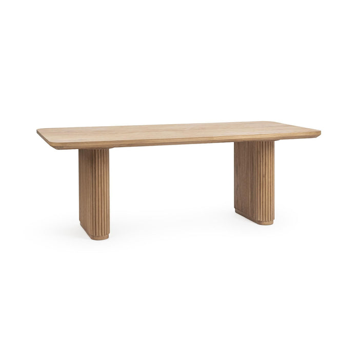 Vander - Oak Wood 84" Dining Table