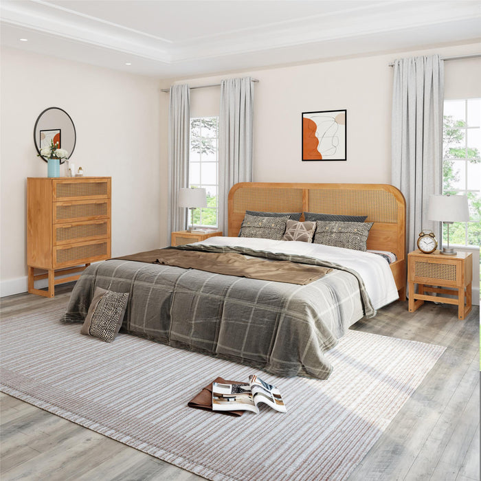 Talo - 4 Drawer Dresser - Natural