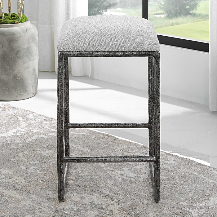 Brisbane - Counter Stool - White