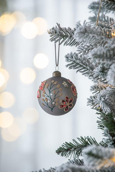 Glass Decorative Hanging Ball Christmas Tree Ornaments For Holiday Party Decorations