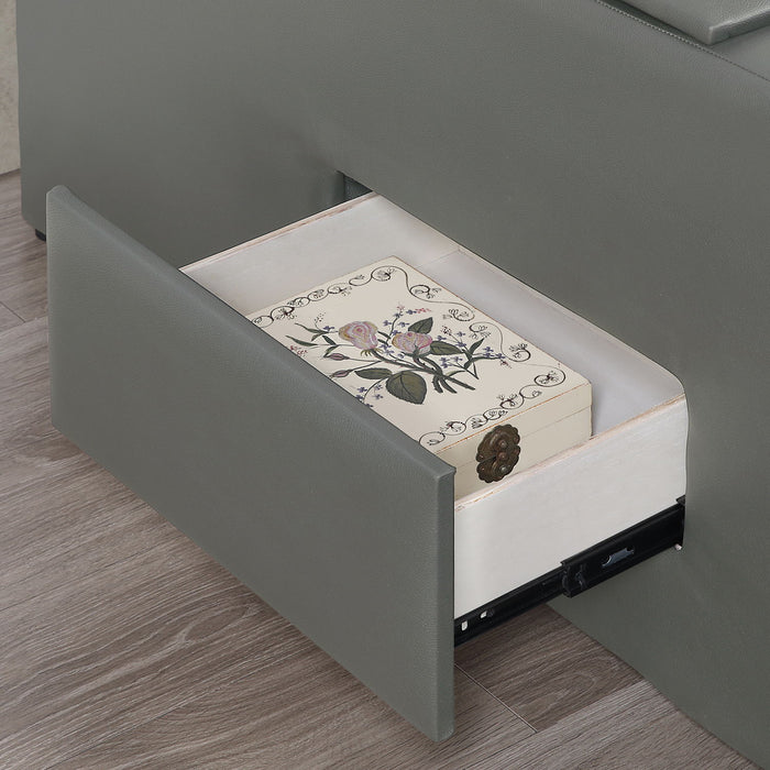 Zoya - Smart Multifunctional Bed, Built In Bluetooth Speakers, USB Charging