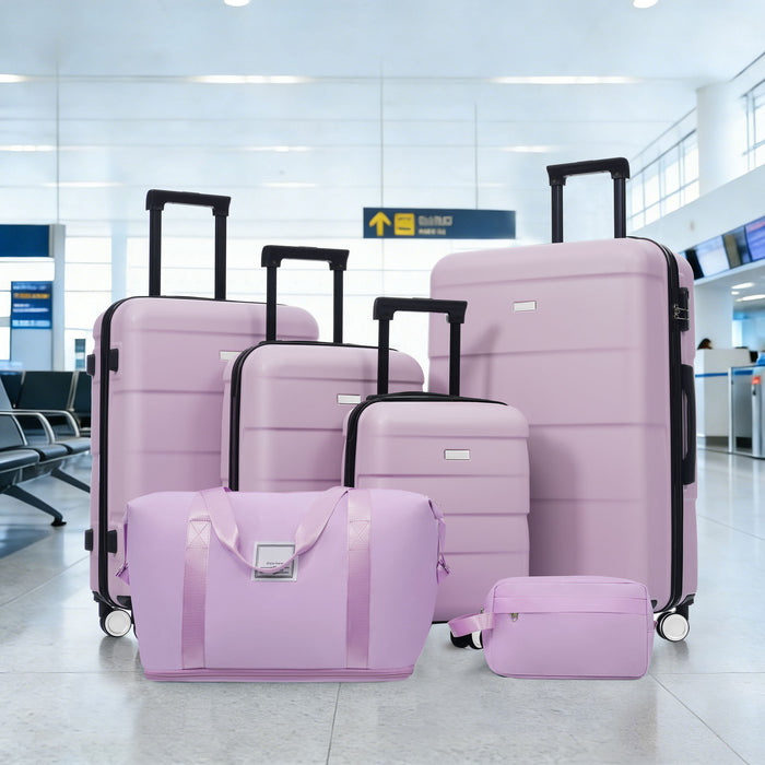 Hardshell Luggage Set 6 Piece With Duffel & Toiletry Bag