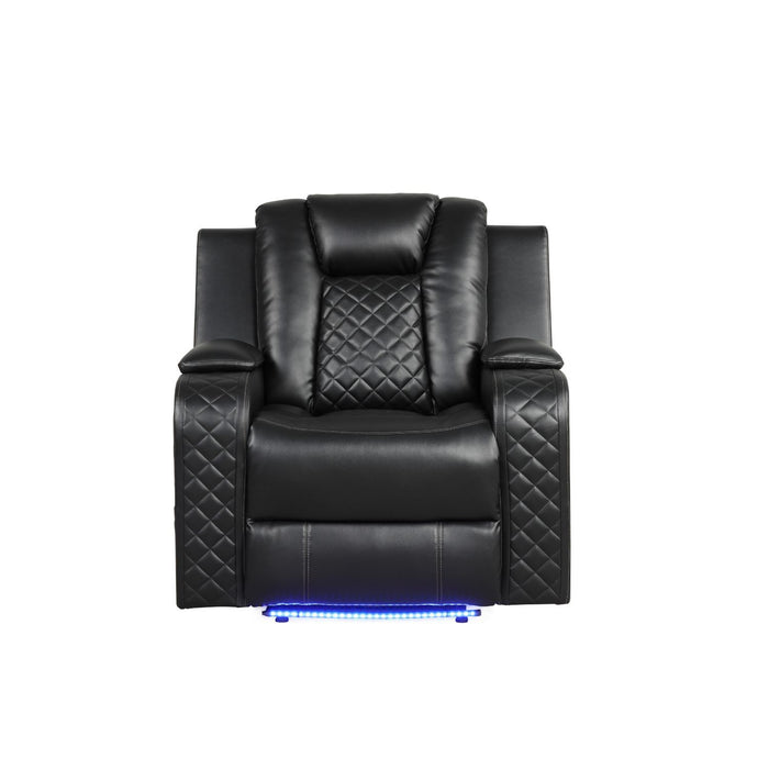 Benz - Power Recliner Set With LED Lighting And USB Charging