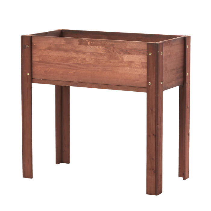 Raised Garden Bed With Legs, Elevated Planter Box For Outdoor Plants