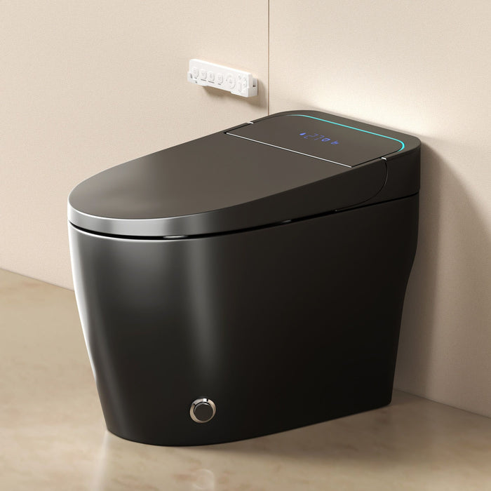 Smart Bidet Toilet With Auto Open / Close Seat