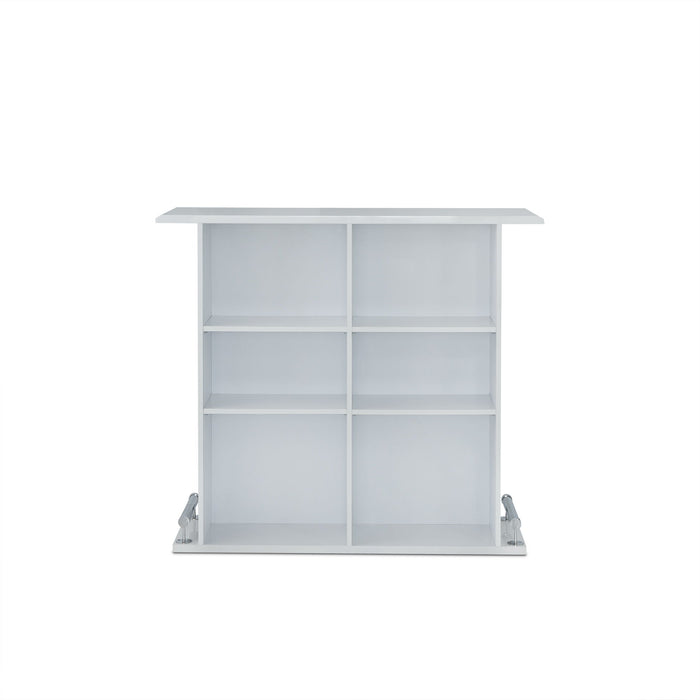 Kite - Bar Table - Gloss White