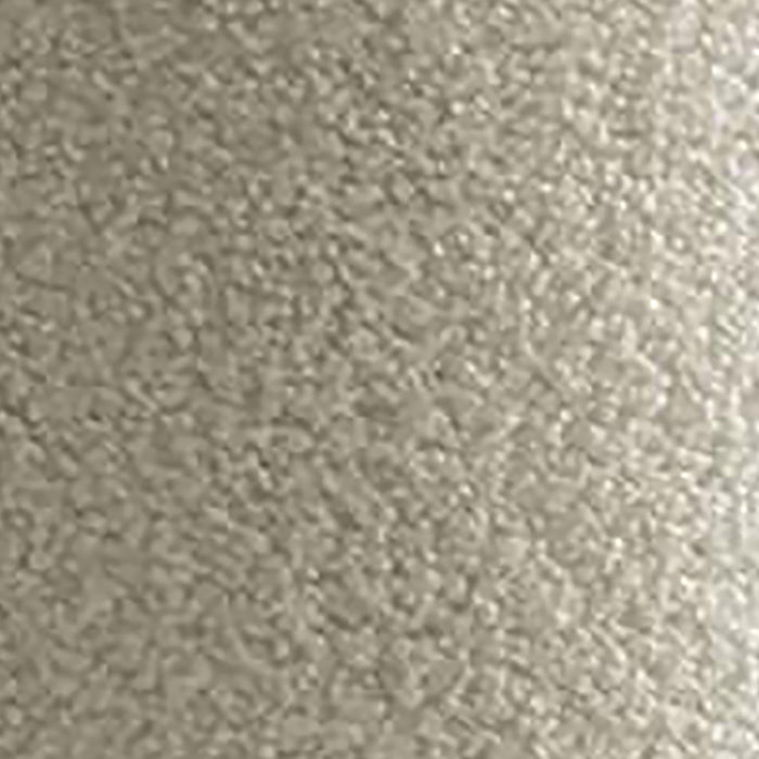 Round Upholstered Ottoman - Beige