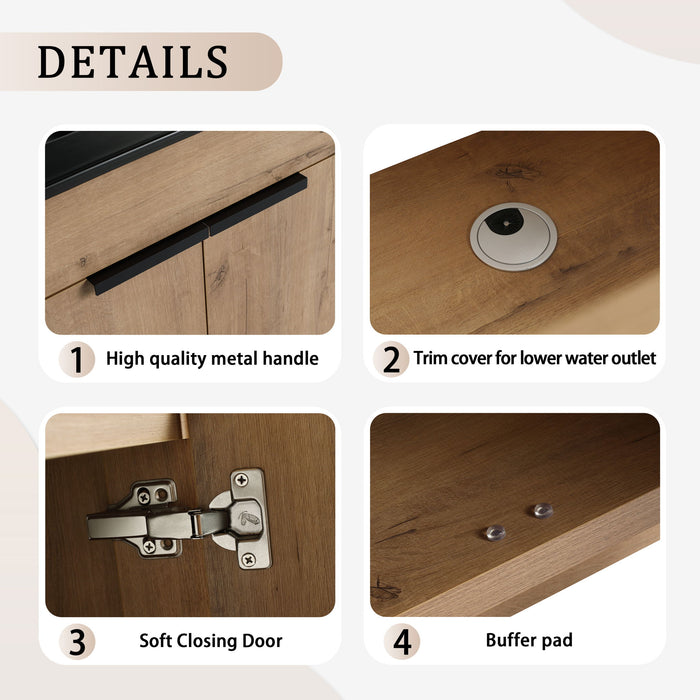 Freestanding Bathroom Vanity With Sink