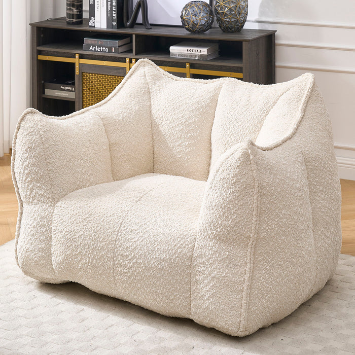 Comfortable Chenille Sofa Chairs With Highly Resilient Foam For Living Rooms And Bedrooms