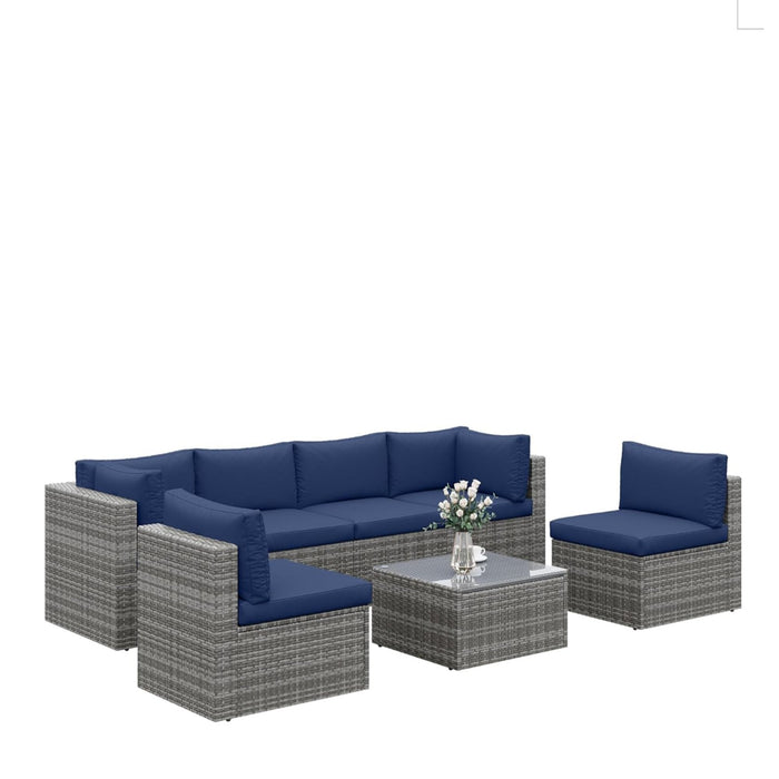 Modern Patio Set With Coffee Table