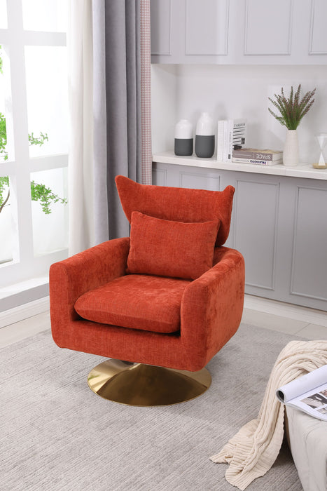 Classic Mid-Century 360 Degree Swivel Accent Chair
