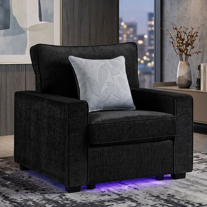 Rita - Living Room Set With LED