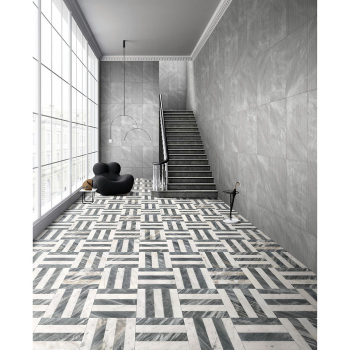 Elegant Waterjet Polished Marble Tile For Floor And Wall