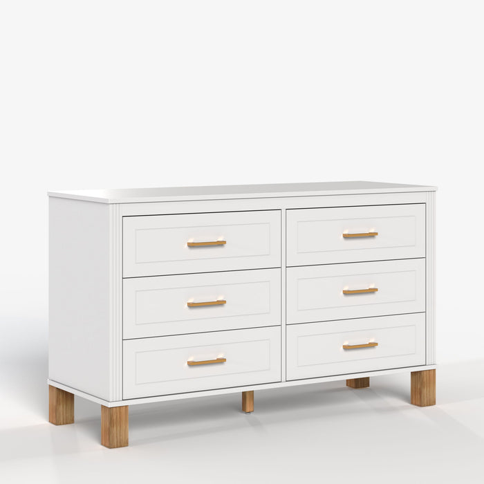 6 Drawer Double Dresser