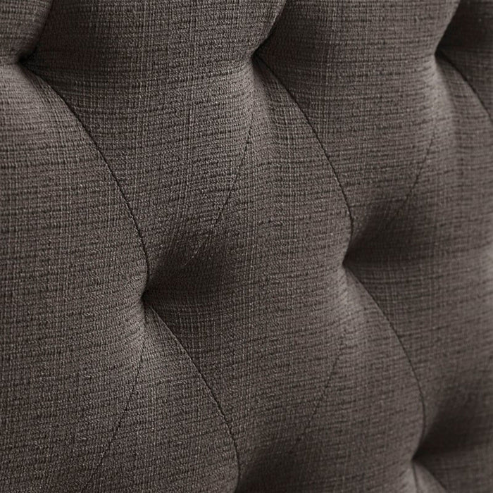 Capstone - Swivel Barrel Chair With Nailhead Accents And Button Tufting