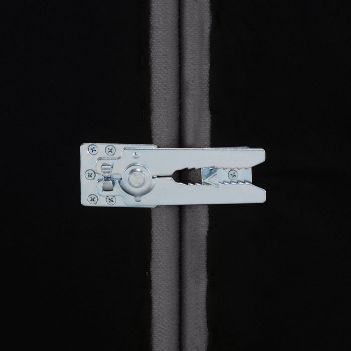 Segoura - 5 Piece Upholstered Modular Sectional With Reclined Back Pillows - Gray