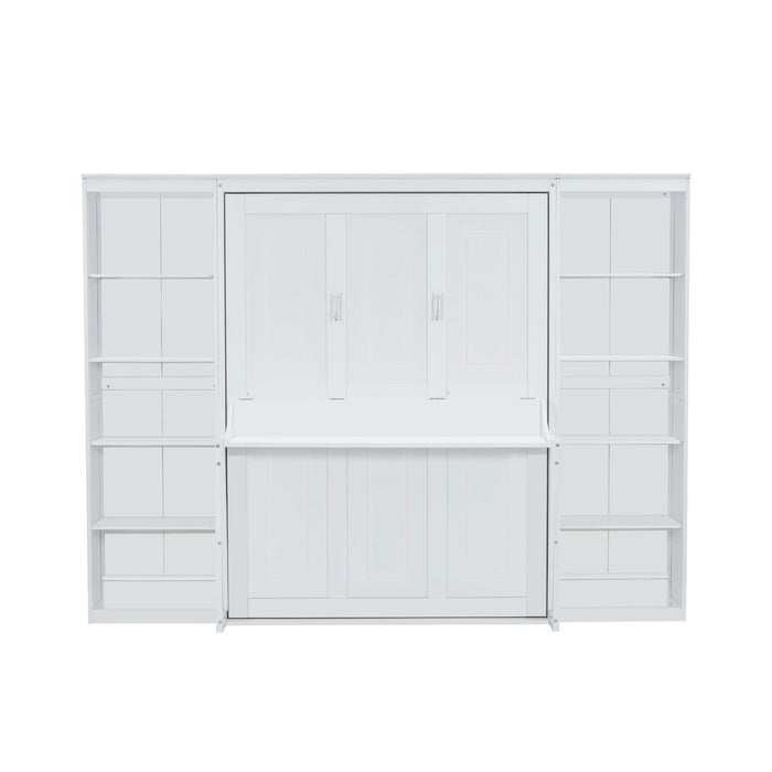 Murphy Bed With Desk And Bookshelf
