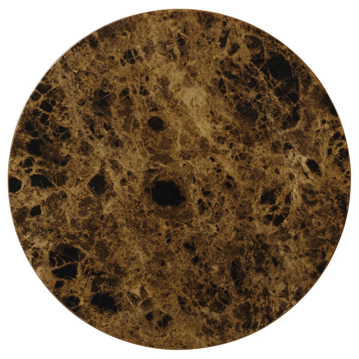 Gretta - Merlot 2 Shelf Sofa Console Table - Brown