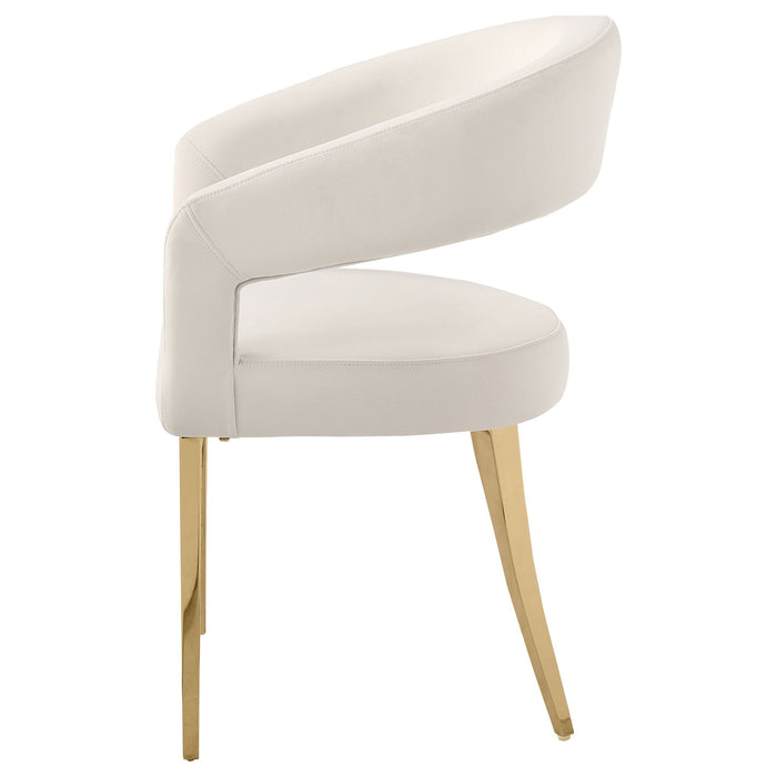 Rendina - Upholstered Dining Arm Chairs (Set of 2) - Cream