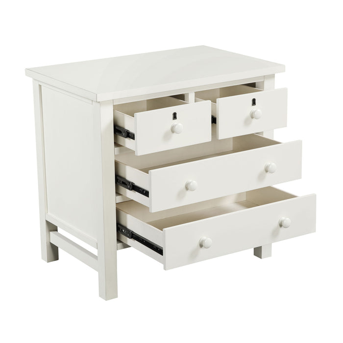 Georgina - 4 Drawer Storage Nightstand