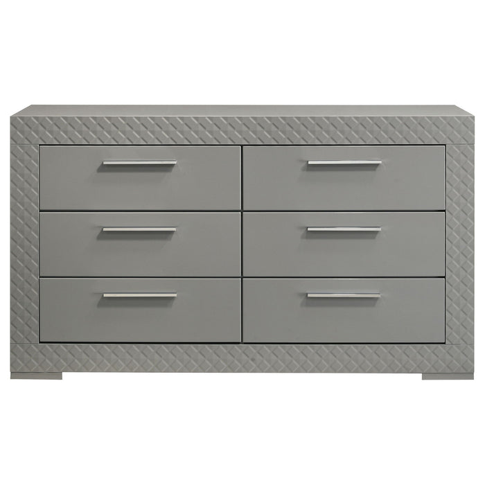 Pierce - 6 Drawer Dresser Cabinet