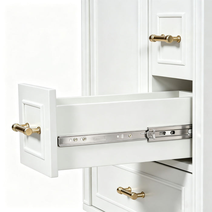 Modern Bathroom Vanity With Sink, Soft Close Doors, 3 Drawers
