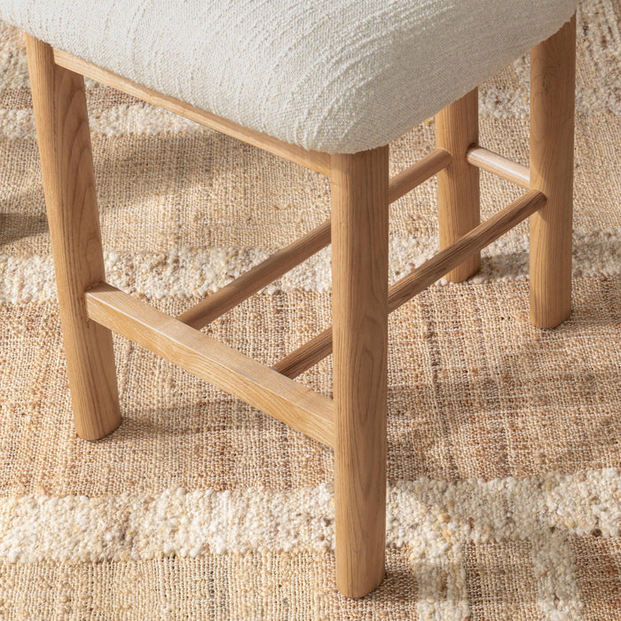 Delancey - Upholstered Counter Stool - Autumn Cream