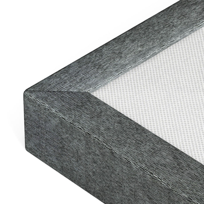 Airframe - Upholstered Bed Frame With Double Layered Upholstered Headboard