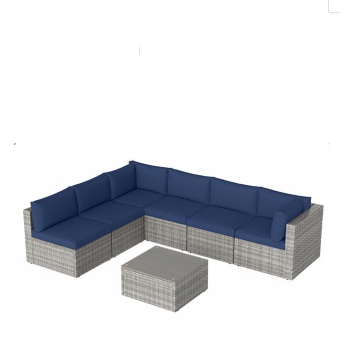 Modern Patio Set With Coffee Table