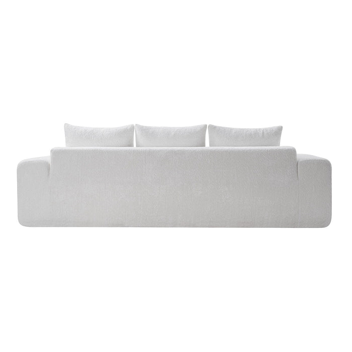Extra Large Curved Front Compressed Sectional Sofa