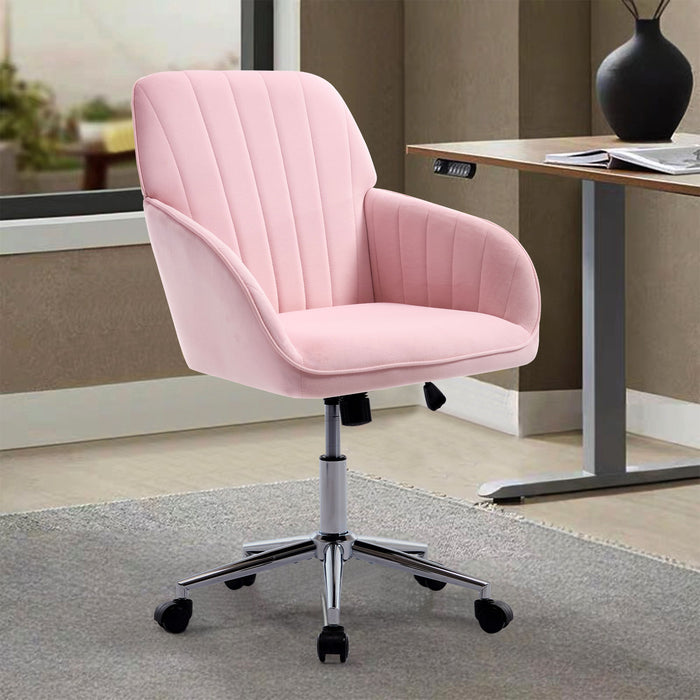 Adjustable Ergonomic Office Chair, Swivel Backrest Seat