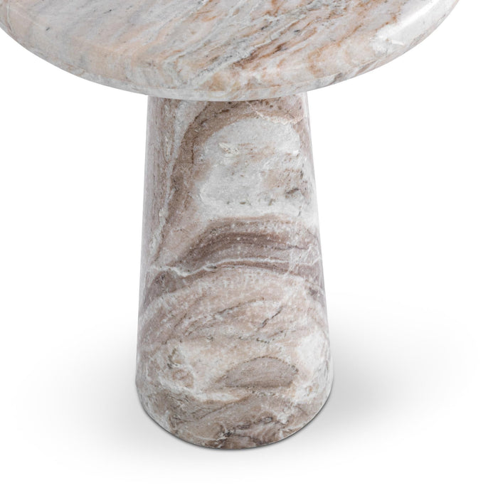Huxley - Marble Round Accent Table