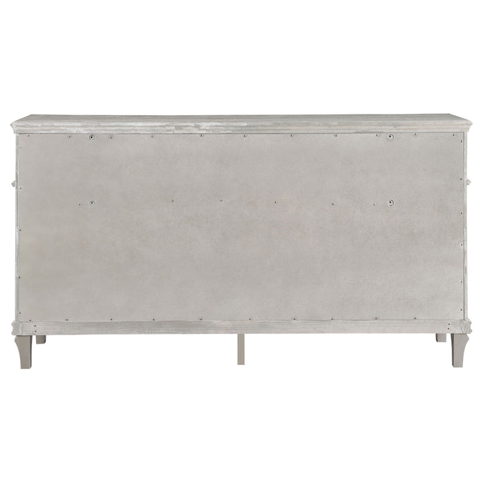 Katerina - 9 Drawer Dresser With Removable Jewelry Tray - Oak