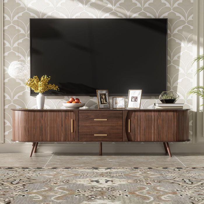 TV Stand, Entertainment Center With Storage
