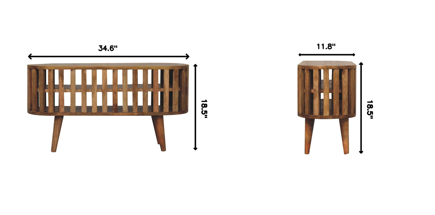 Ariella - Mini Media Unit - Beige