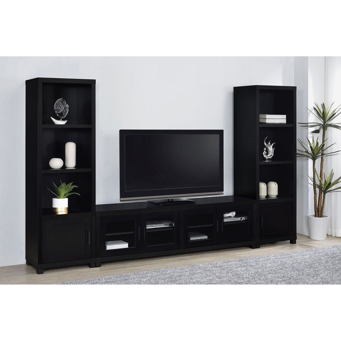 Arnaud - 4 Door TV Stand - Black