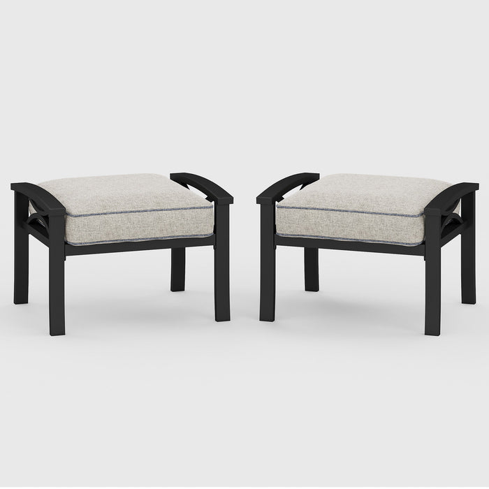 Patio Furniture Set, Coffee Table And Cushions For Backyard