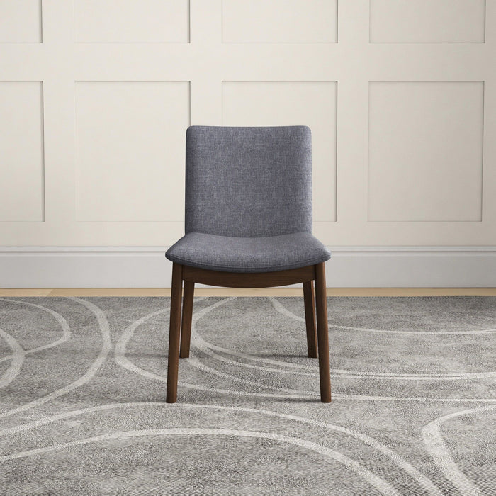 Laura - Mid-Century Modern Solid Wood Dining Chair (Set of 2)