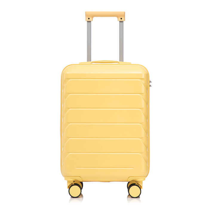Spinner Luggage Set With Combination Lock