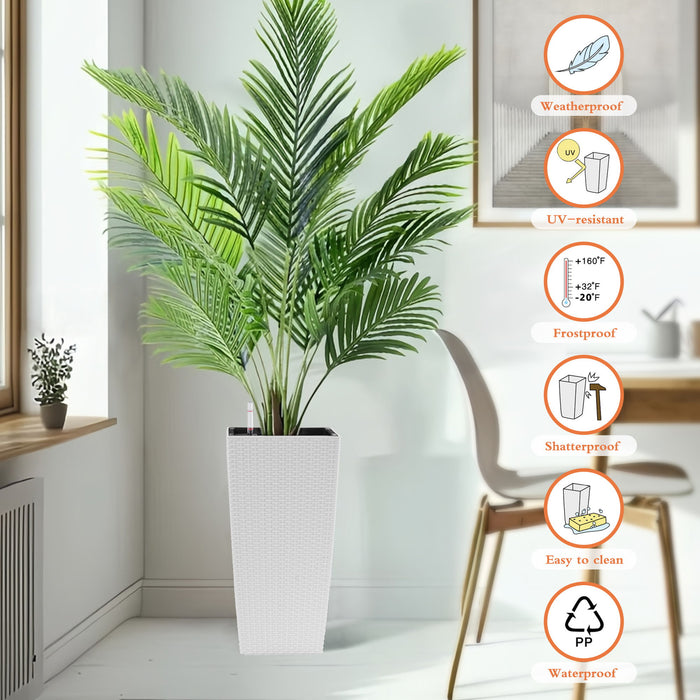 Indoor Outdoor Planter With Automatic Watering System