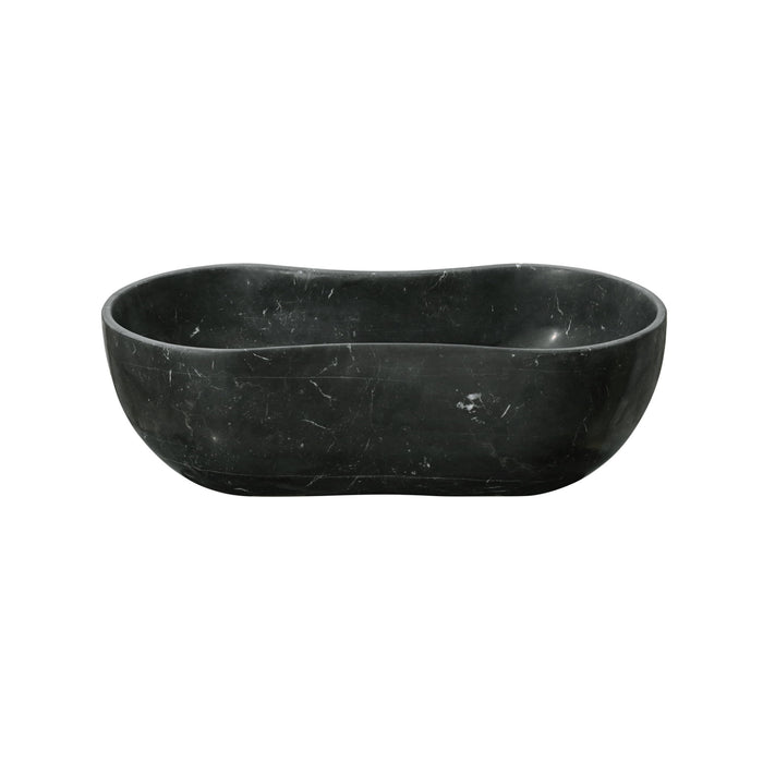 Bathroom Vessel Sink With Wavy Design