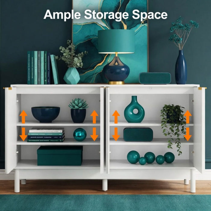 Buffet Cabinet With Adjustable Shelves