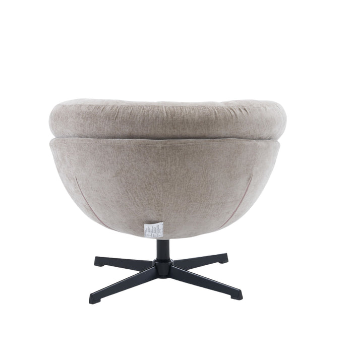 Modern Chenille Office Chair With 360 Degree Swivel