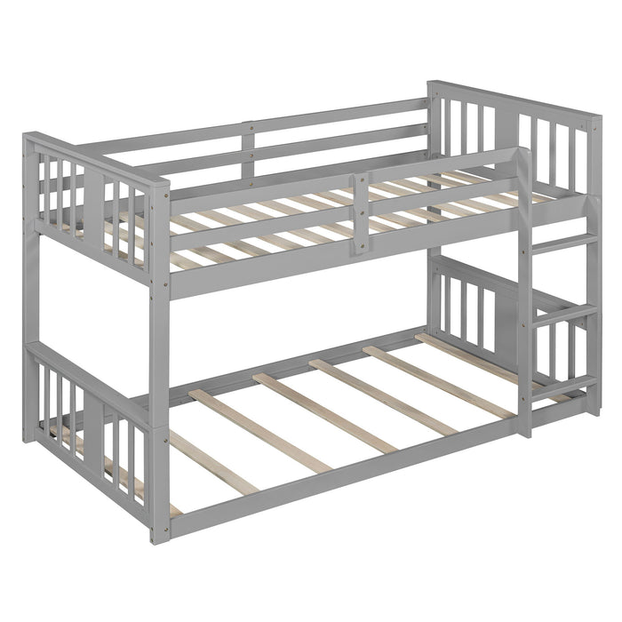 Solid Construction Bunk Bed & Ladder